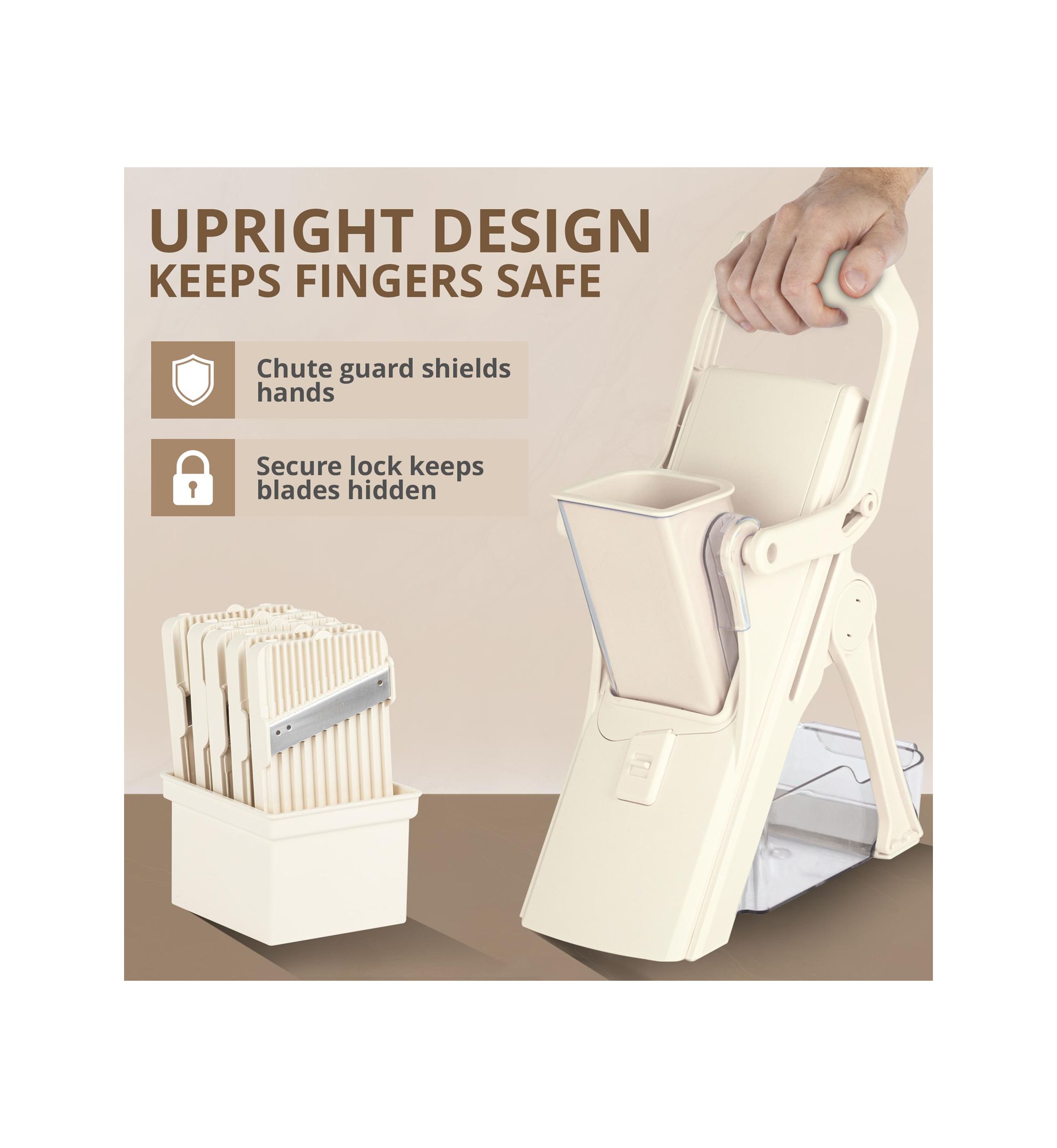 NutriSlicer Upright Mandoline Slicer