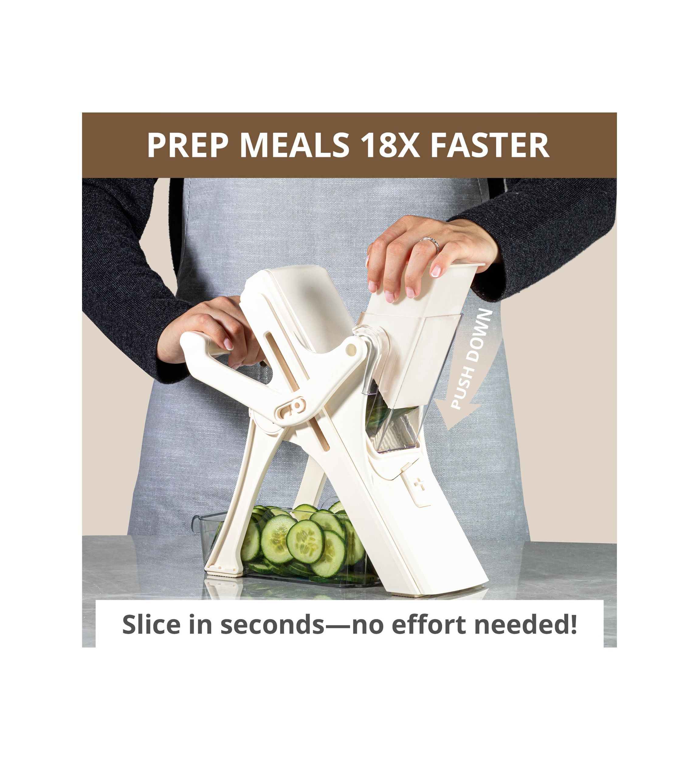 NutriSlicer Upright Mandoline Slicer