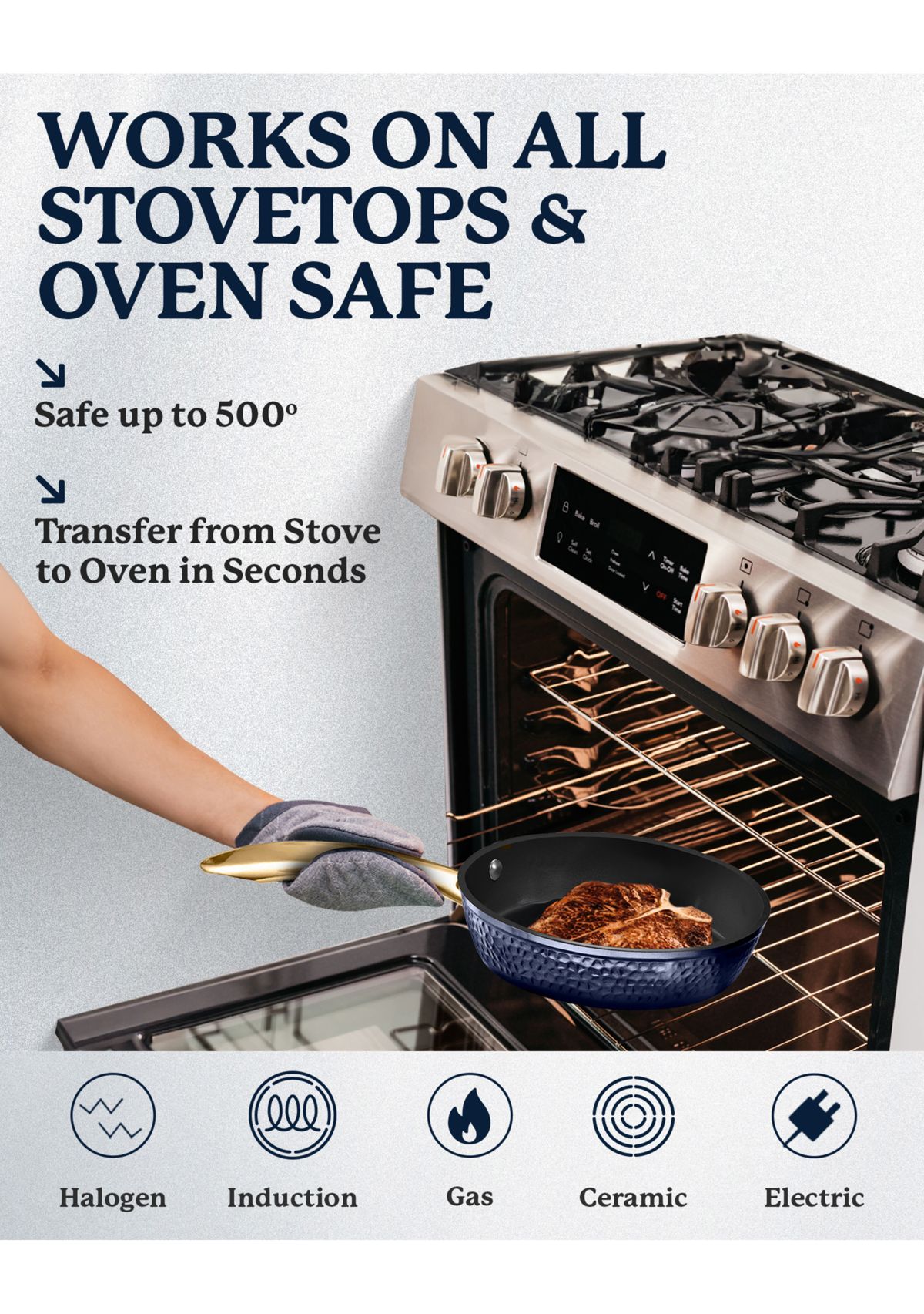 Charleston Collection Hammered 12" Fry Pan