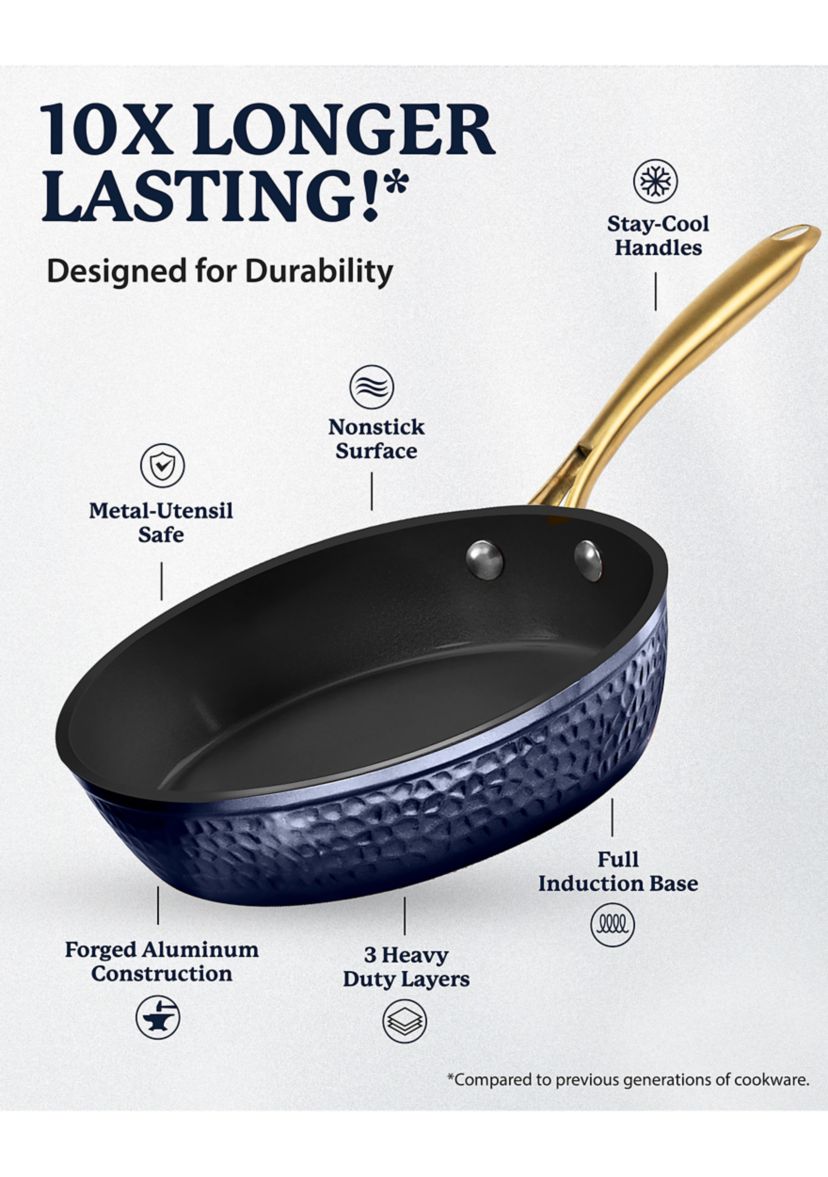 Charleston Collection Hammered 12" Fry Pan