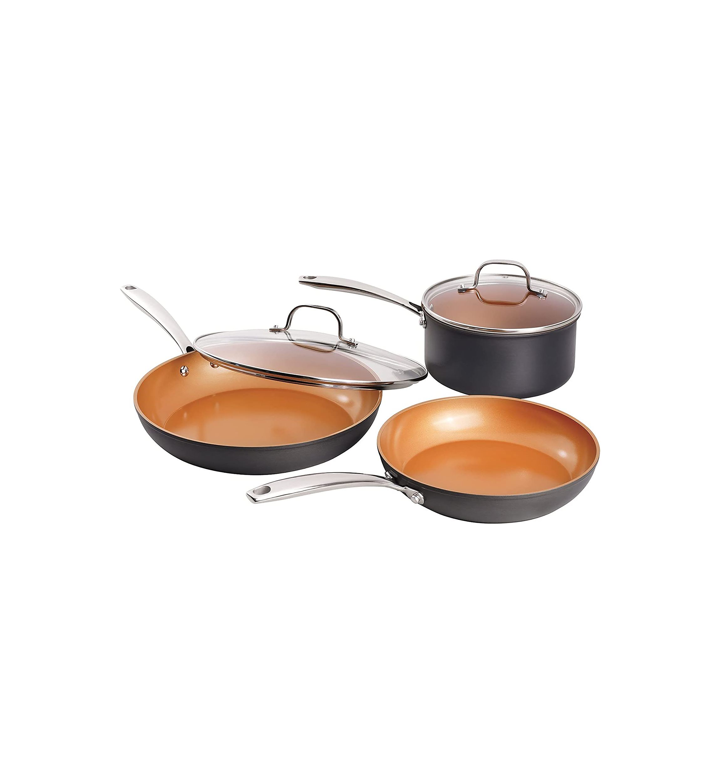 Hard Anodized 5-Piece Cookware Set