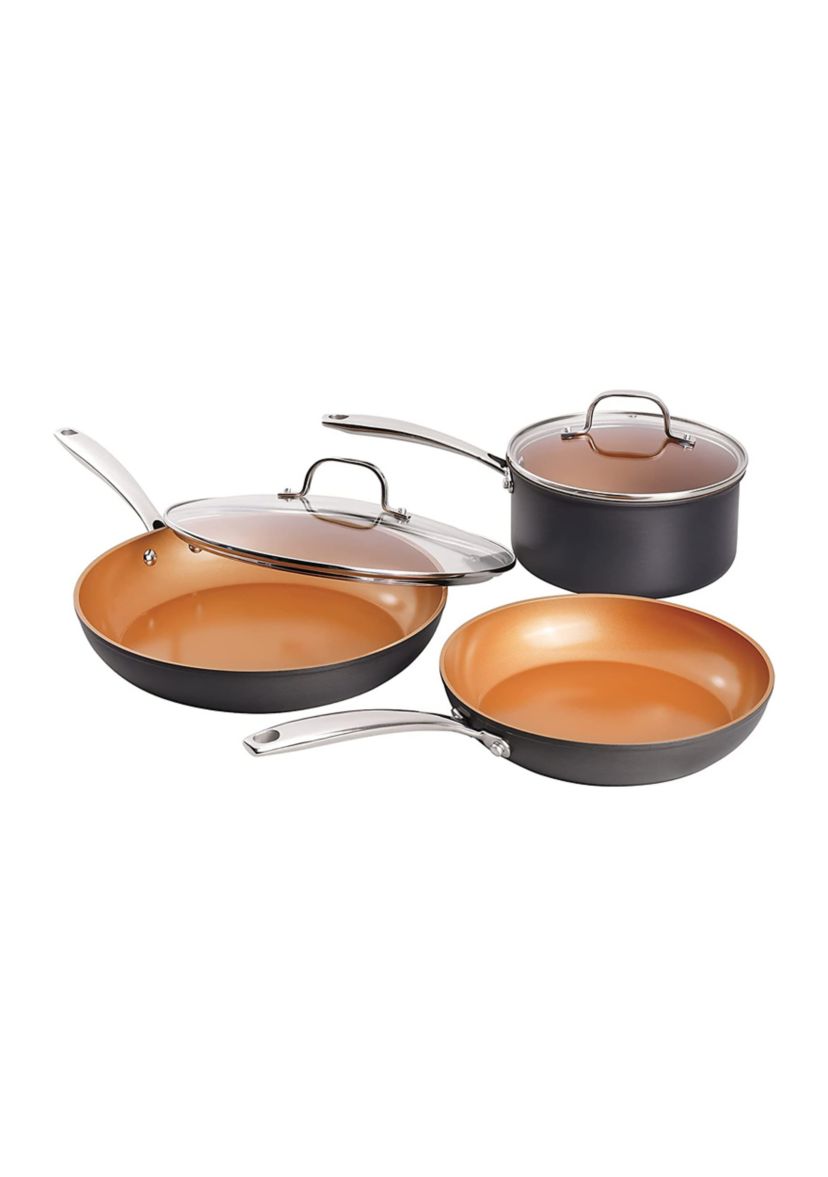 Hard Anodized 5-Piece Cookware Set