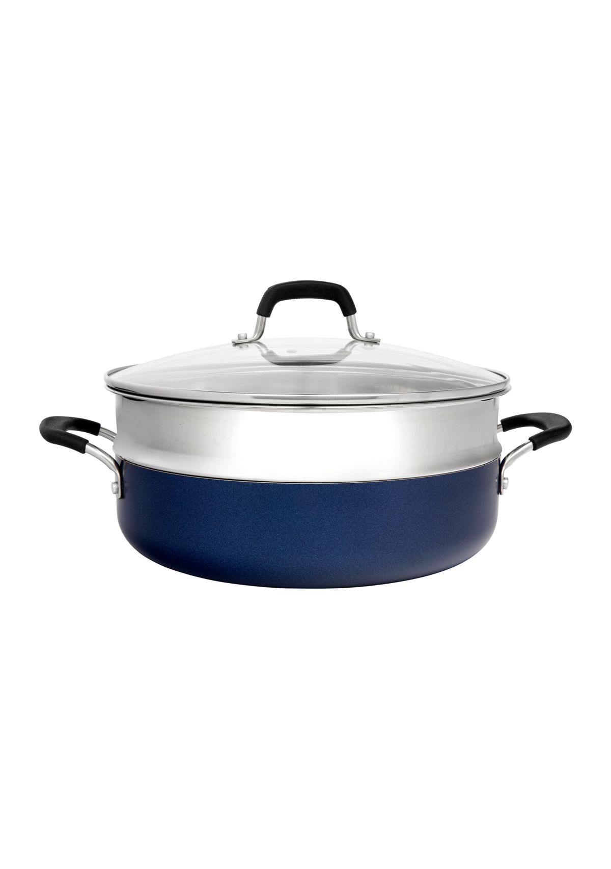 Navy Everyday Pan Set, 5.5 Quart