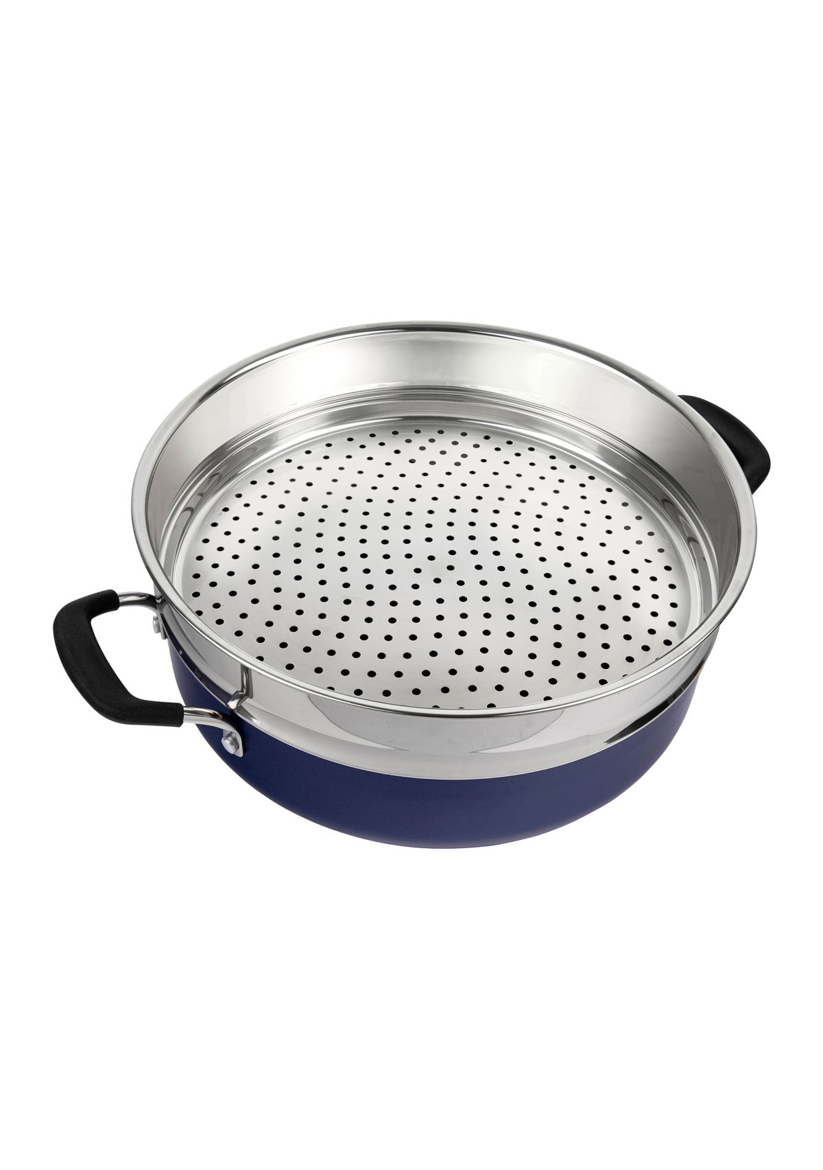 Navy Everyday Pan Set, 5.5 Quart