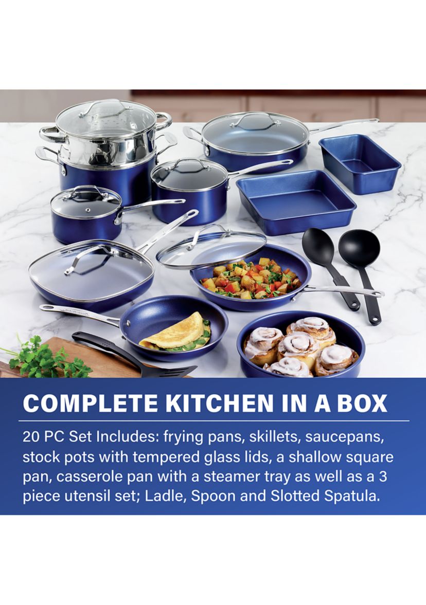 Granitestone Blue 20-Piece Set
