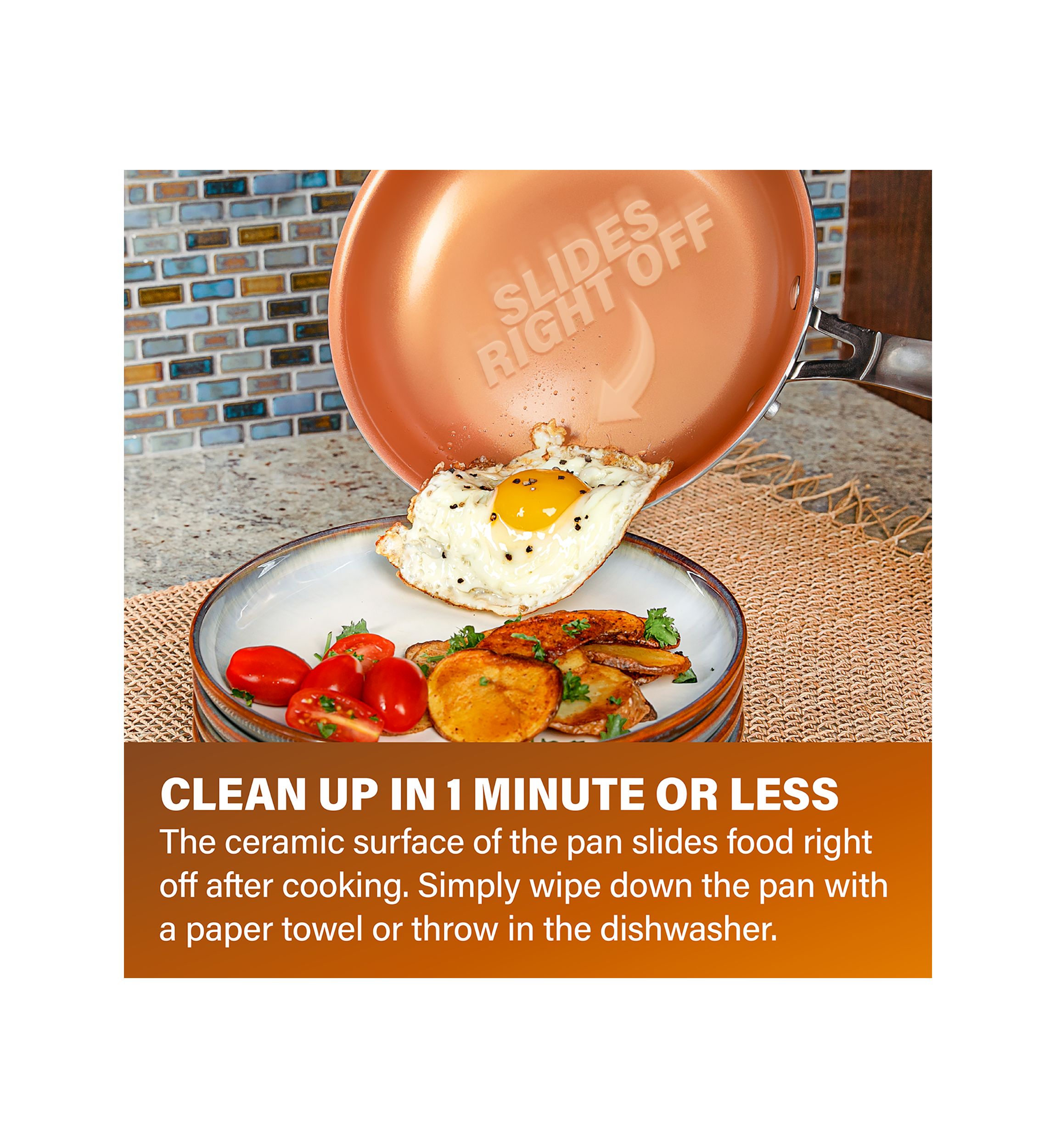 20 Piece Ceramic Cookware Set 