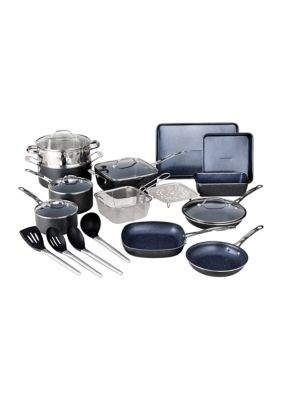 Blue Diamond Pink 12-Piece Cookware Set