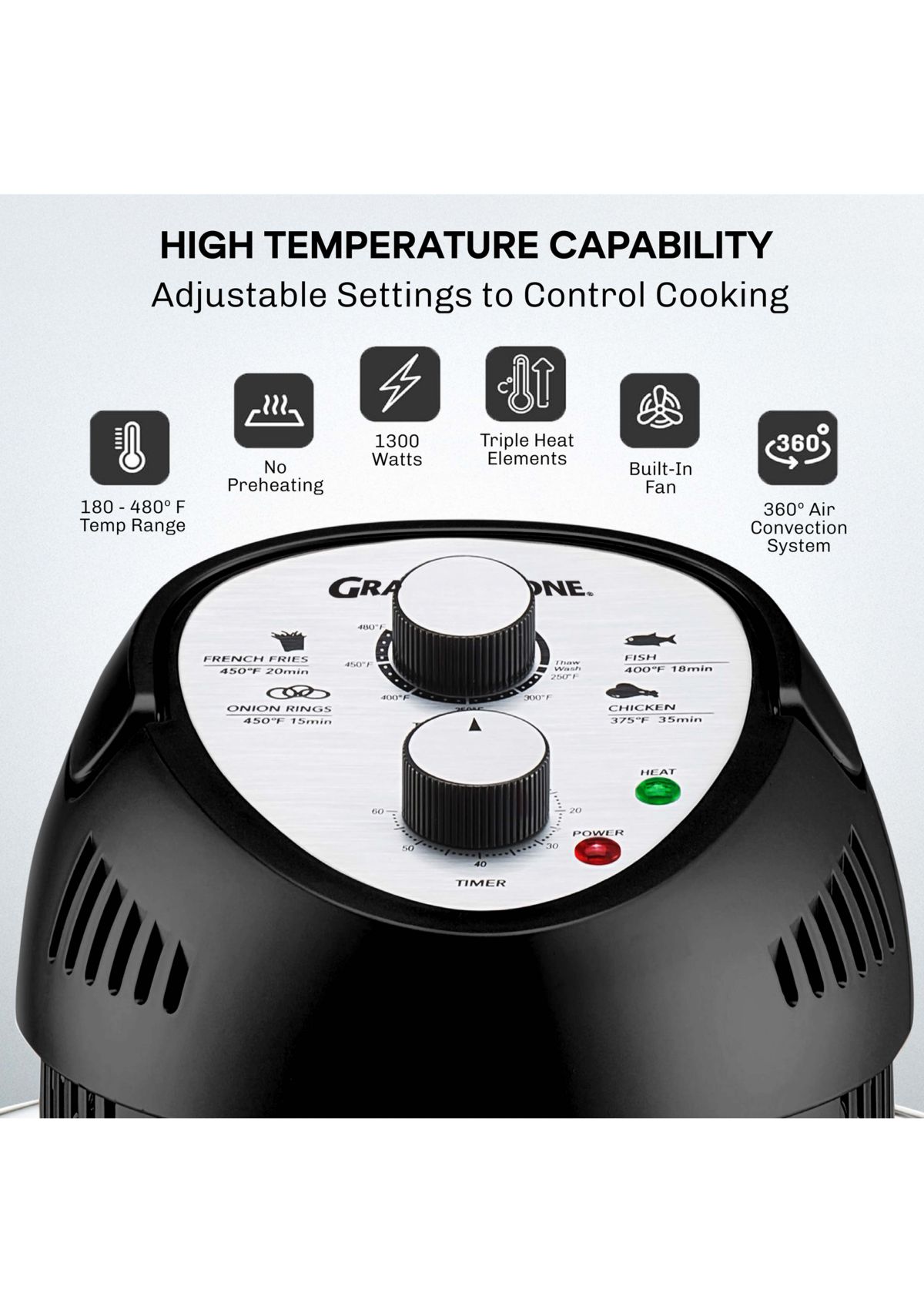 16 Quart Air Fryer & Tabletop Oven