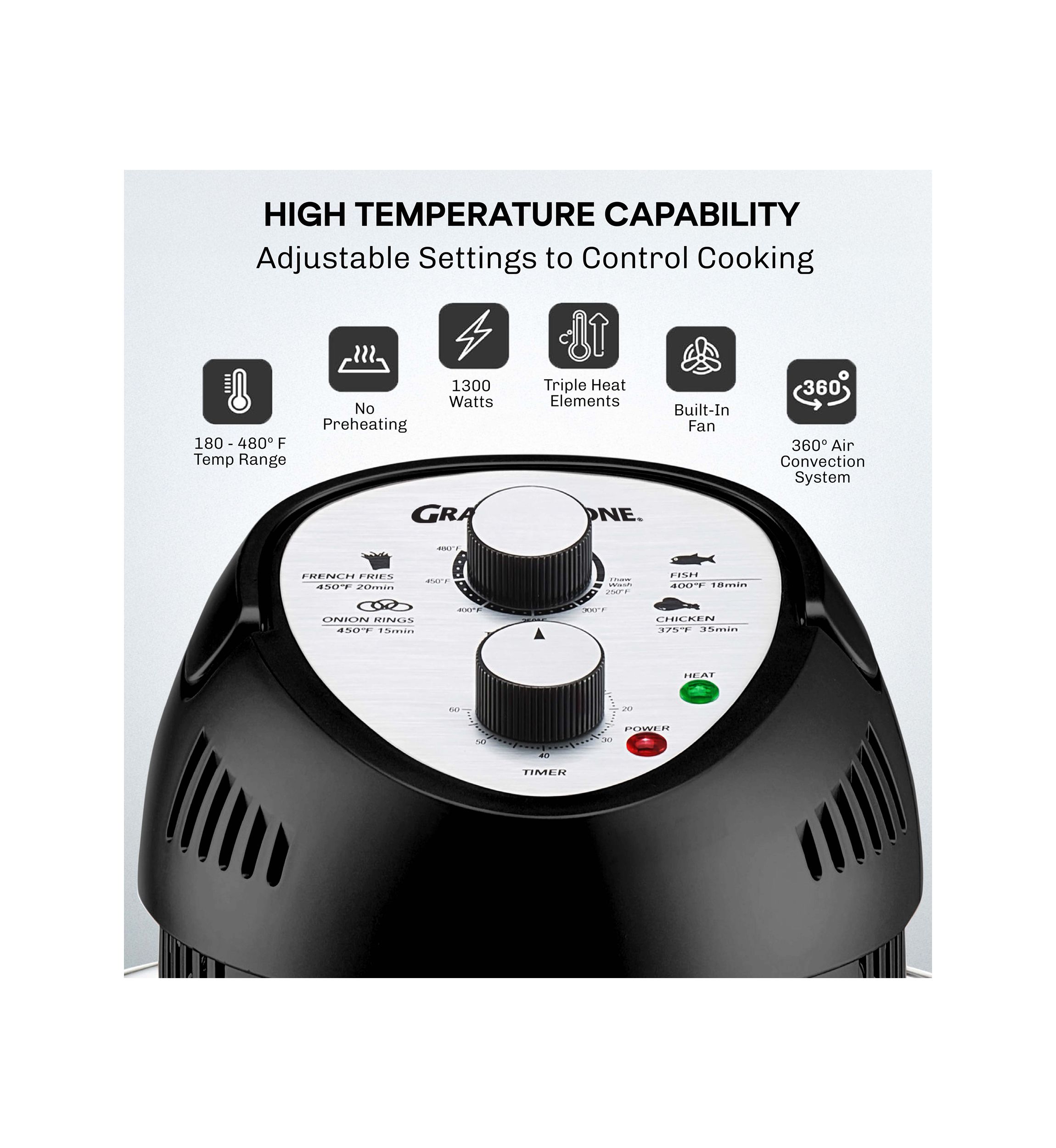16 Quart Air Fryer & Tabletop Oven