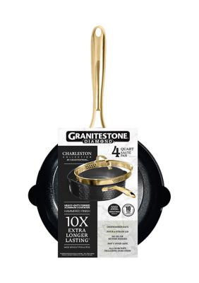 Granitestone Armor Max 5.5 qt Hard Anodized Jumbo Cooker - Black