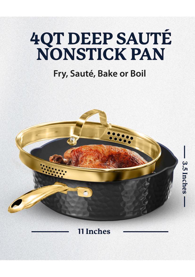 4 Quart Deep Sauté Pan 
