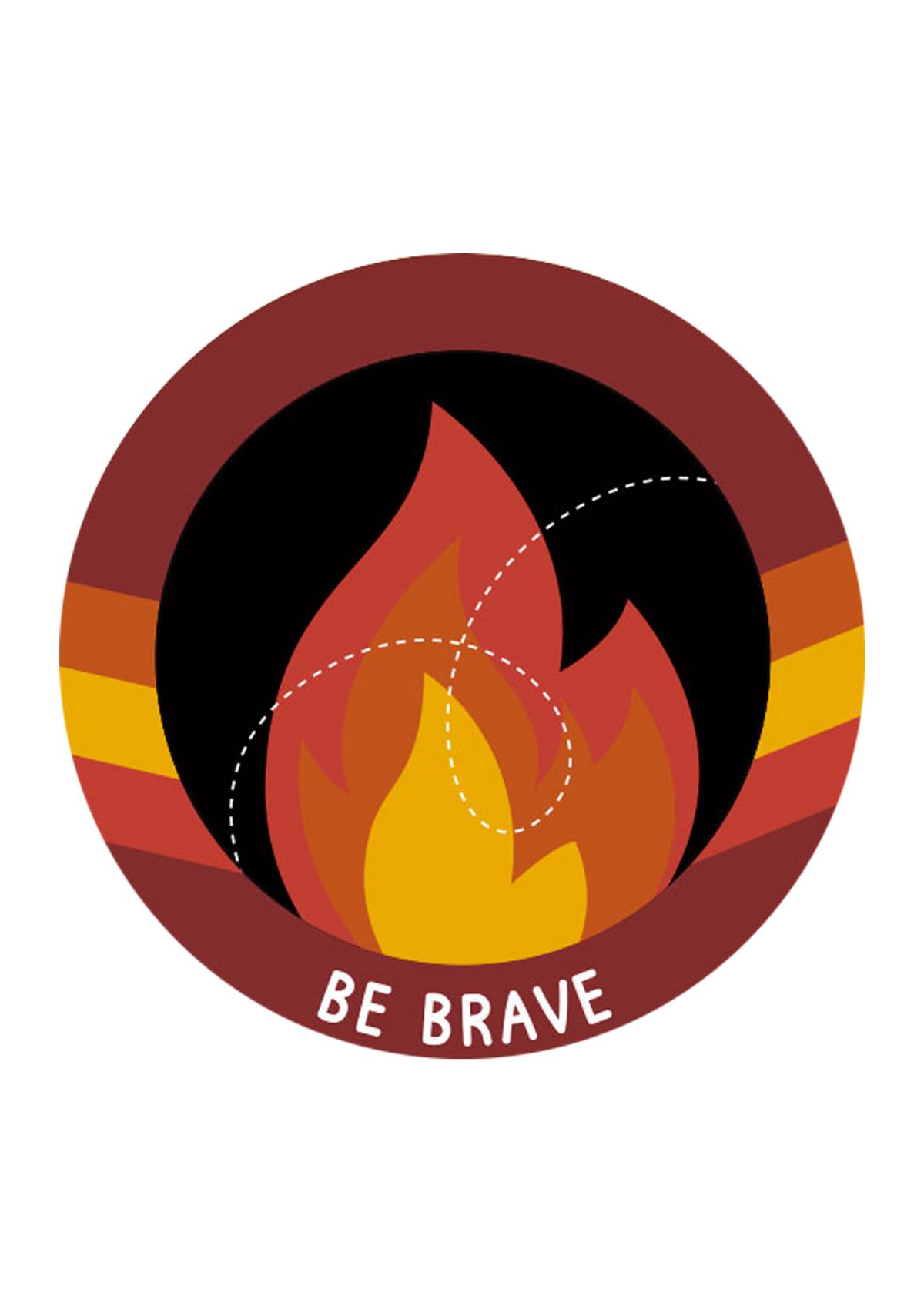 Adventure Be Brave Swing