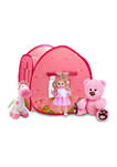 Mini Summer Chalet Toy Doll House Tent