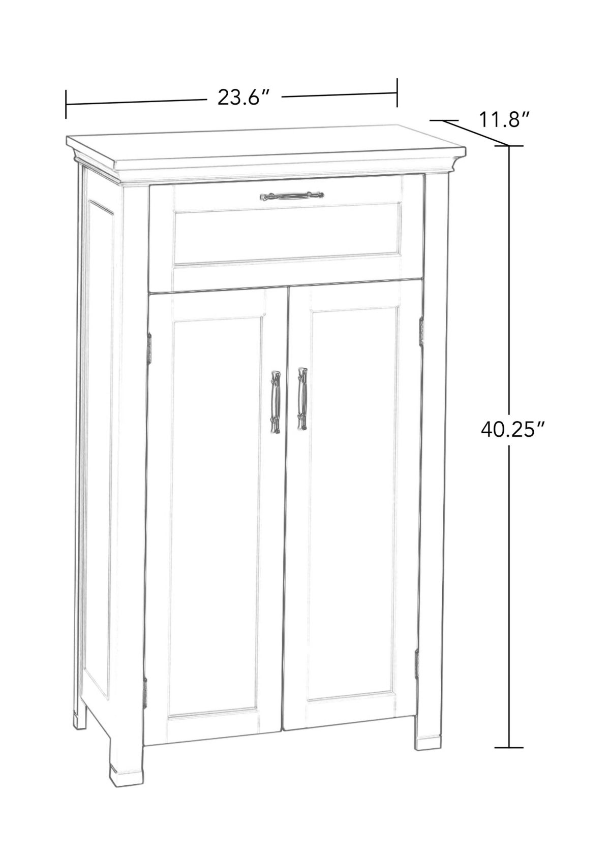 Somerset Two-Door Floor Cabinet