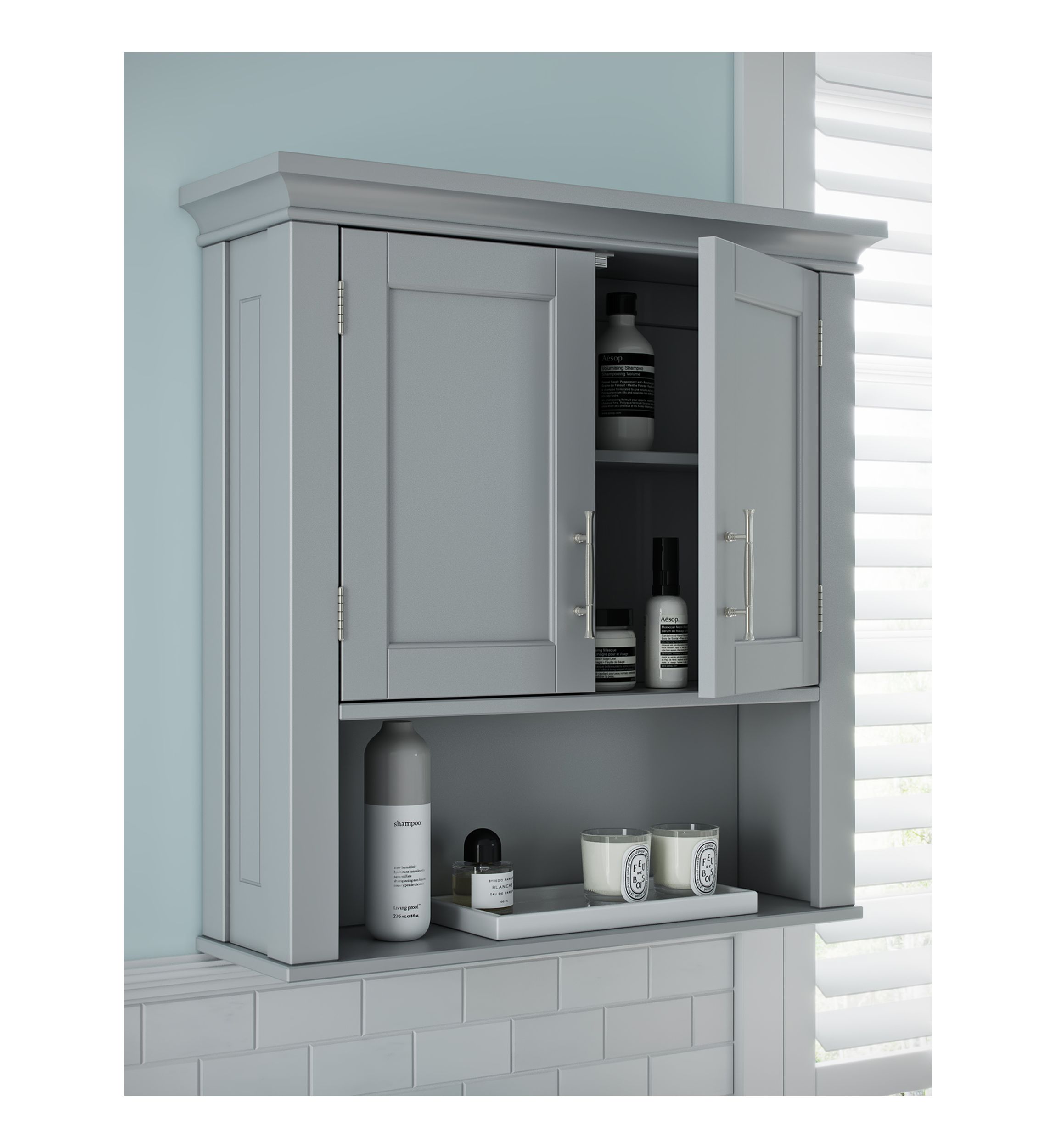 Somerset Two-Door Wall Cabinet