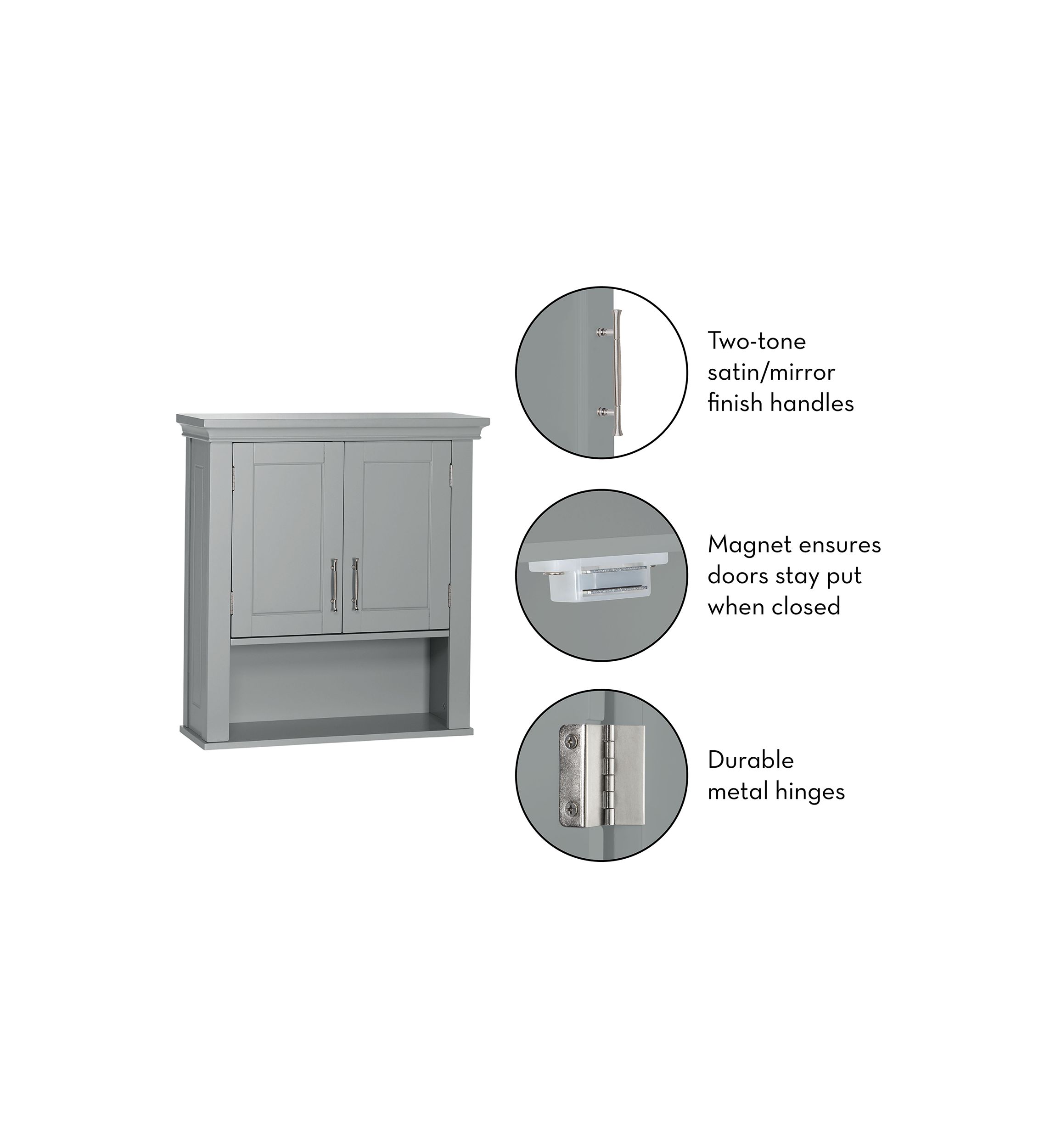 Somerset Two-Door Wall Cabinet