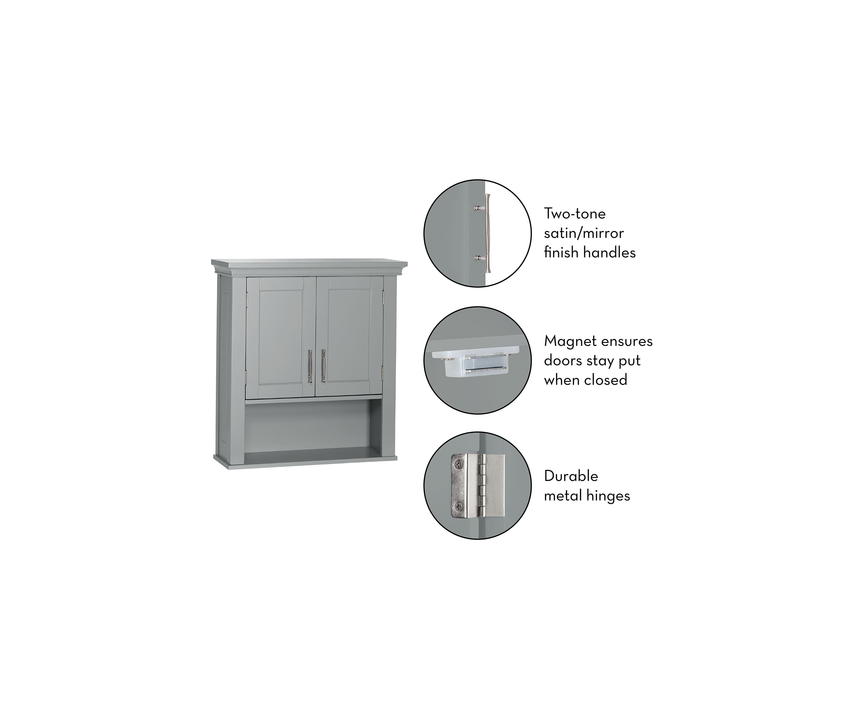 Somerset Two-Door Wall Cabinet