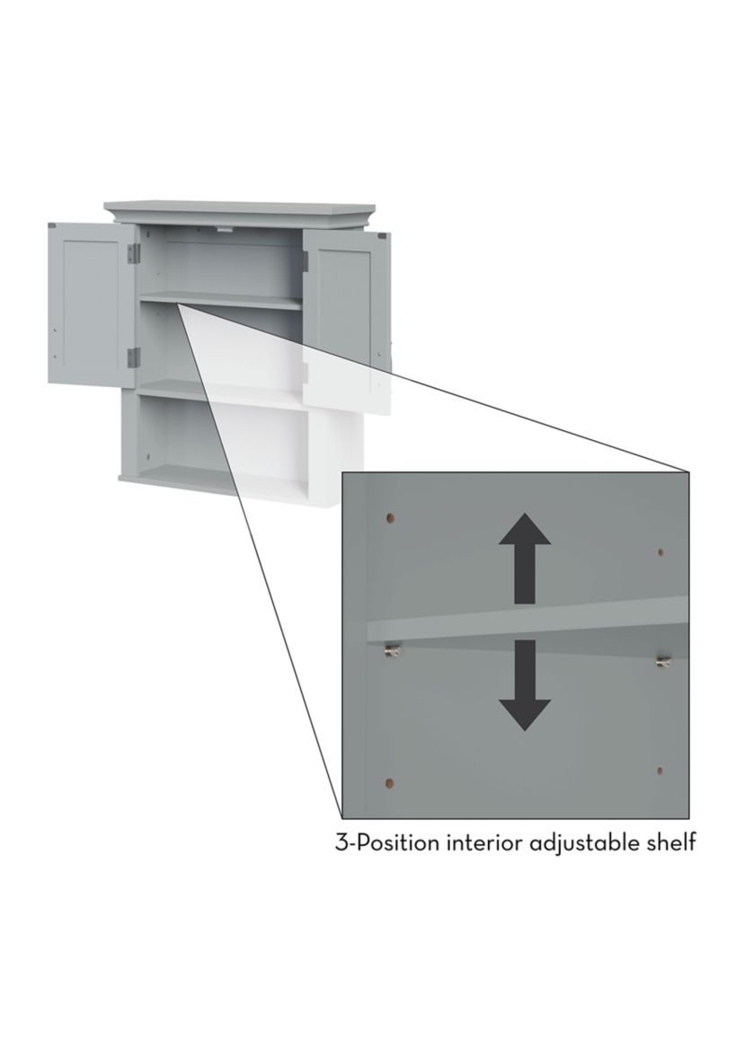 Somerset Two-Door Wall Cabinet