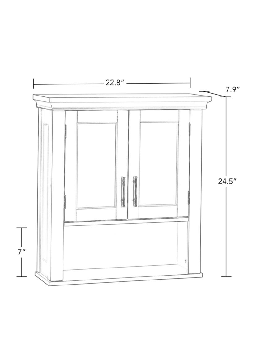 Somerset Two-Door Wall Cabinet