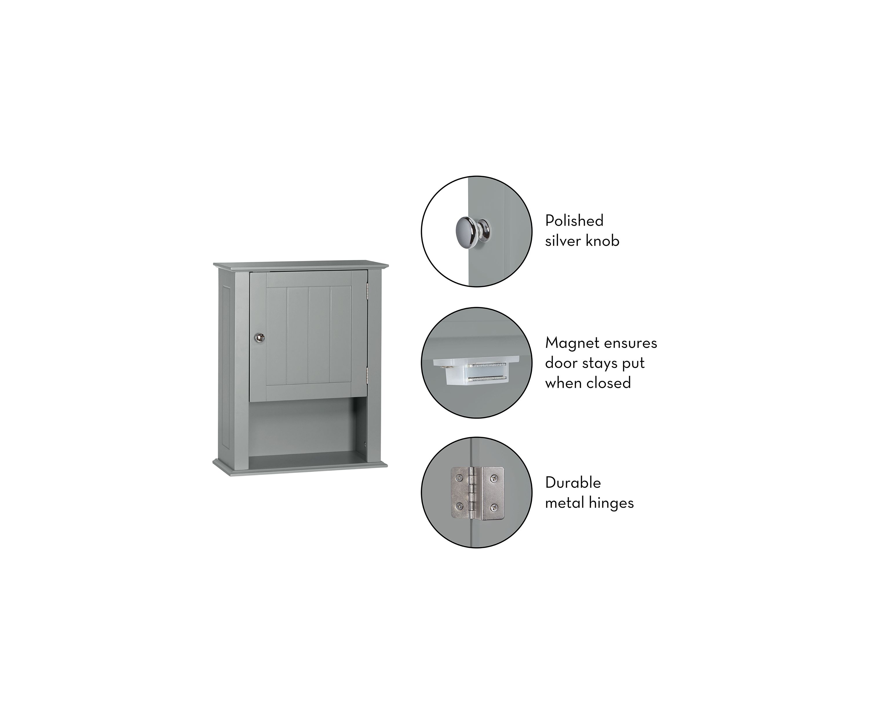 Ashland Single Door Wall Cabinet