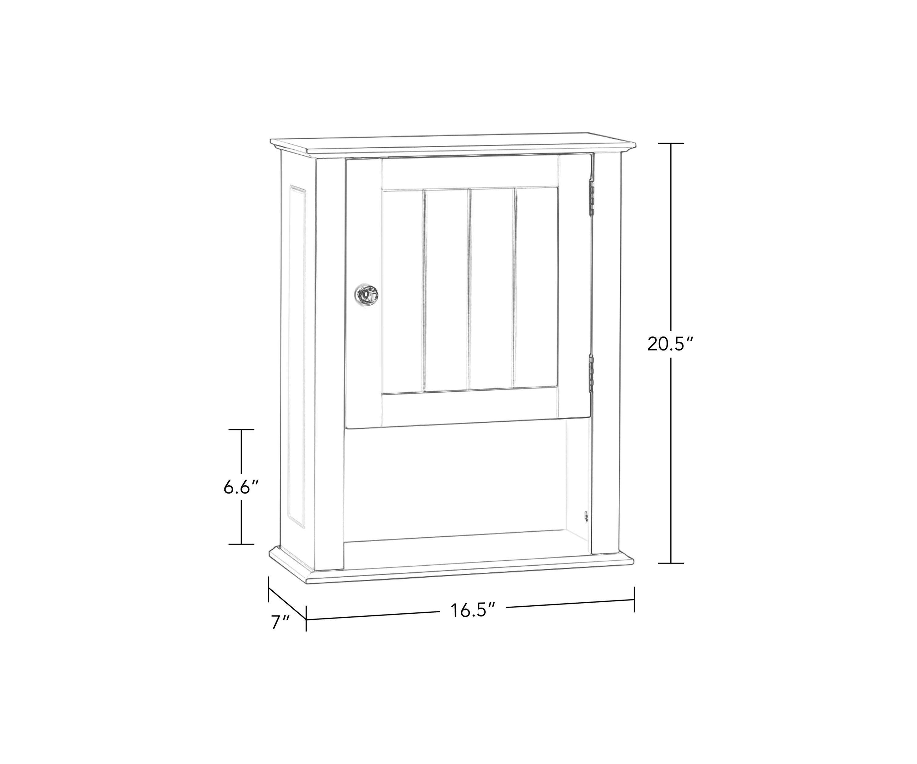 Ashland Single Door Wall Cabinet