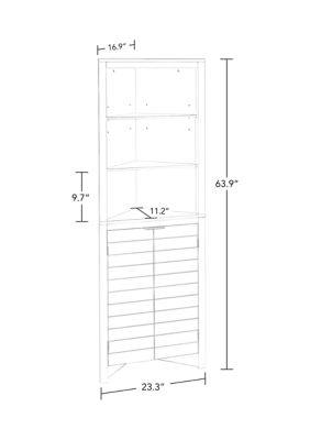 Madison Tall Corner Cabinet