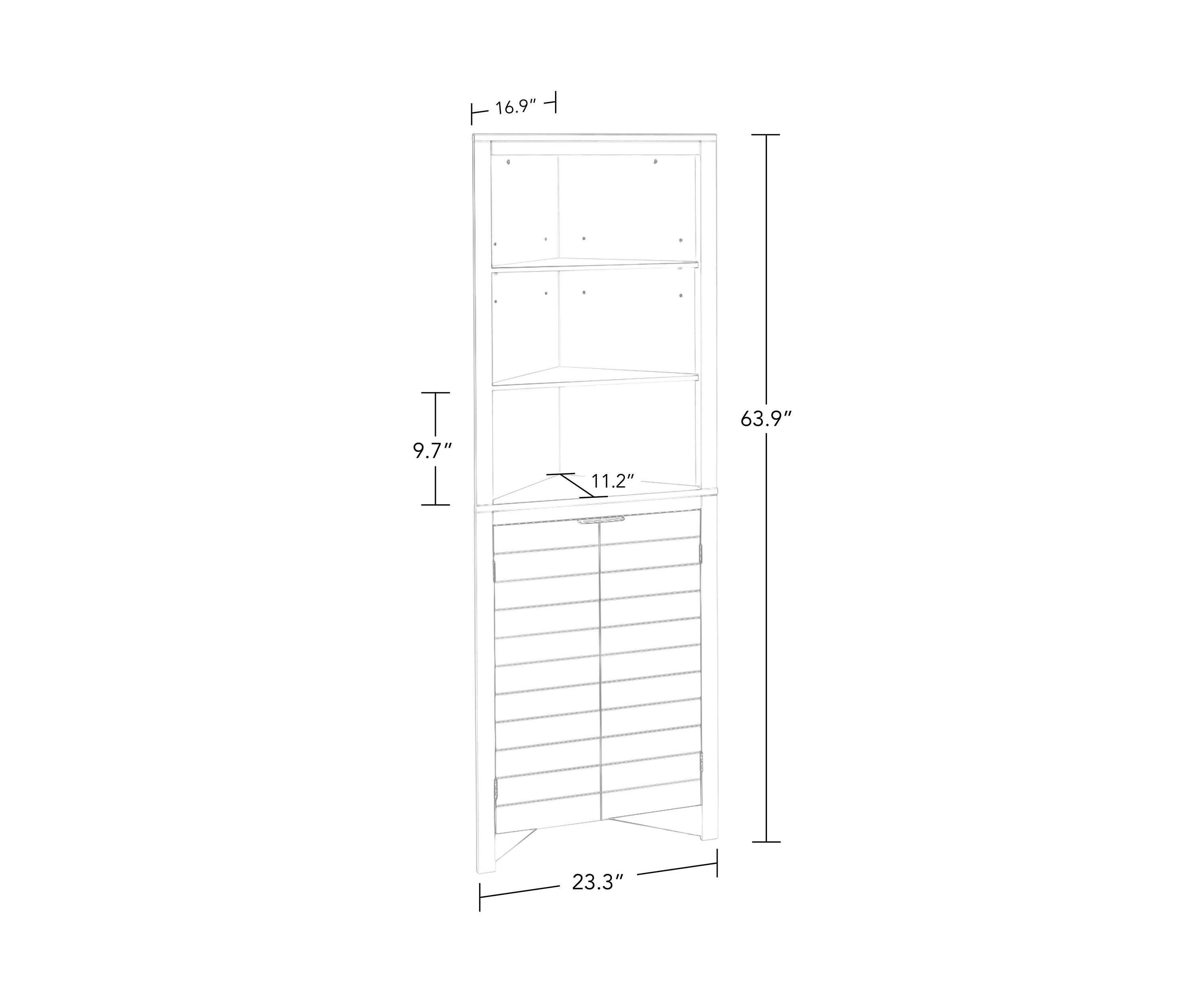 Madison Tall Corner Cabinet