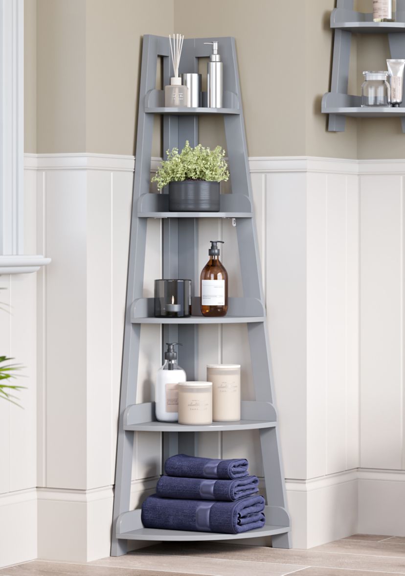 Amery 5-Tier Corner Ladder Shelf
