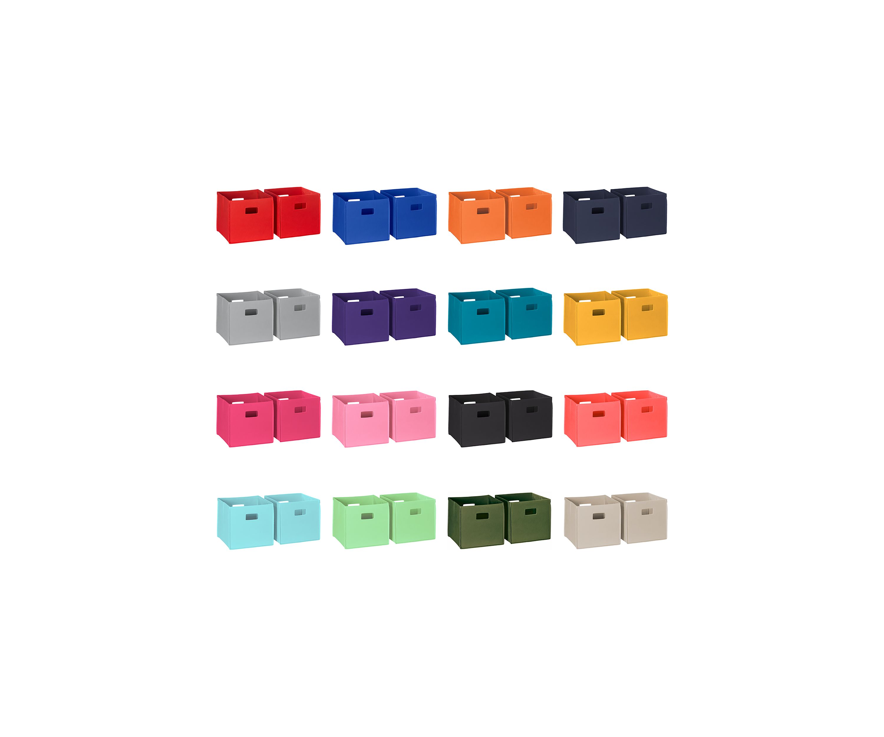 Folding Storage Bin Set