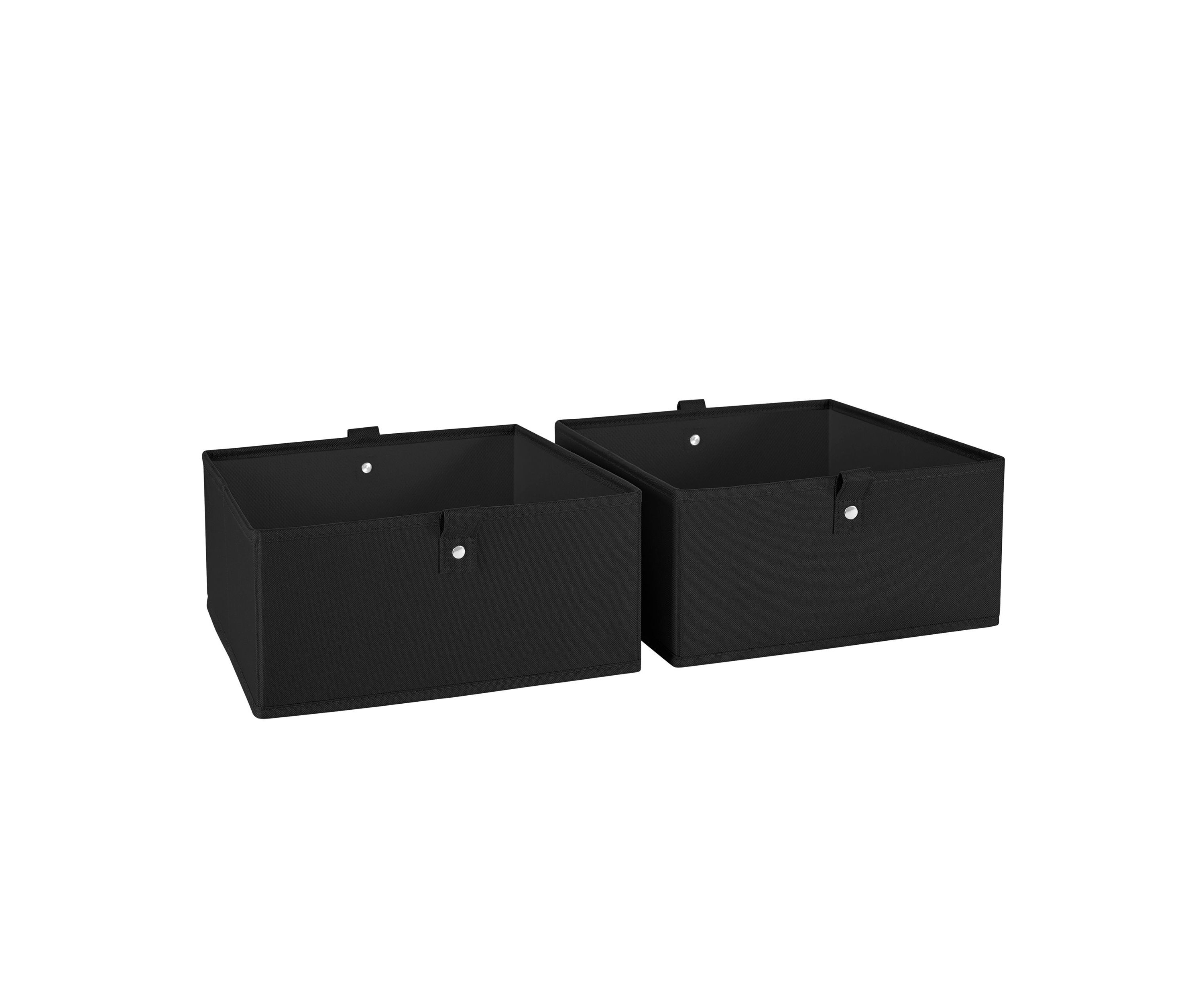 Kids 2pc 10.5in. W x 5in. H Folding Storage Bin Set - Blue
