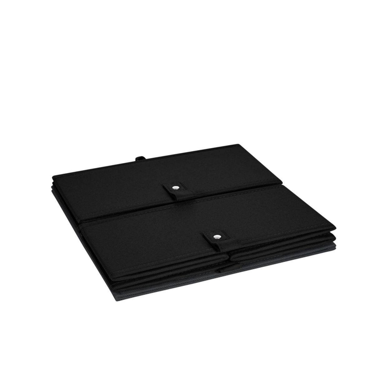 Kids 2pc 10.5in. W x 5in. H Folding Storage Bin Set - Yellow