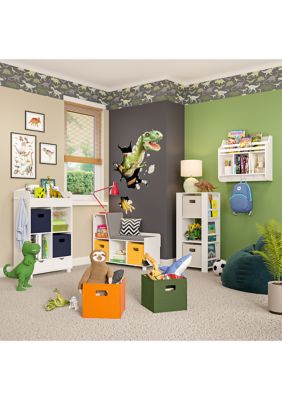 Book Nook Kids Cubby Storage Tower with Bookshelves