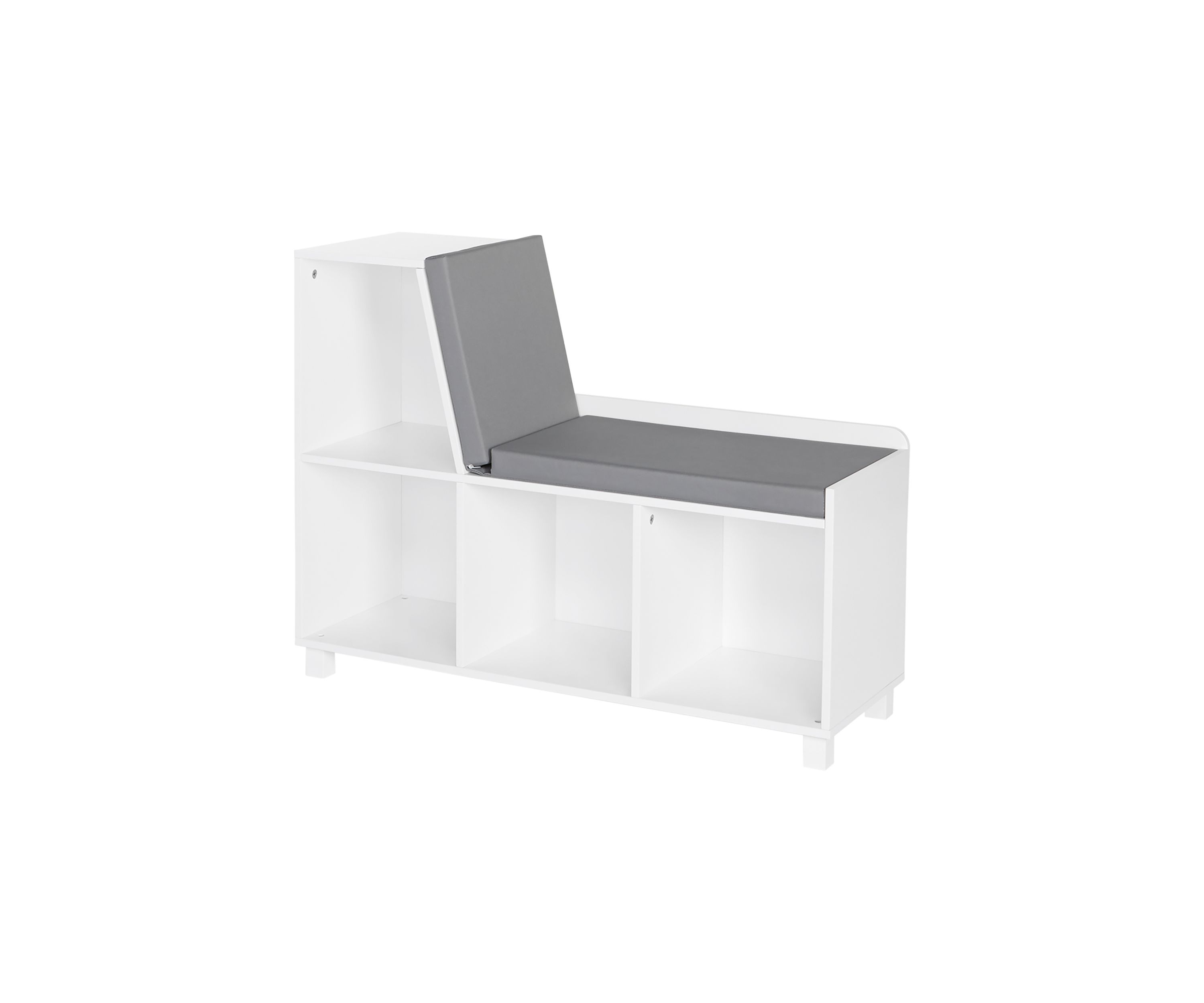 Book Nook Kids Storage Bench with Cubbies