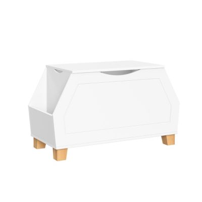 RiverRidge Home Kids Catch-All Toy Storage Box - White