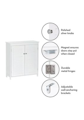 Ellsworth Two Door Floor Cabinet in White