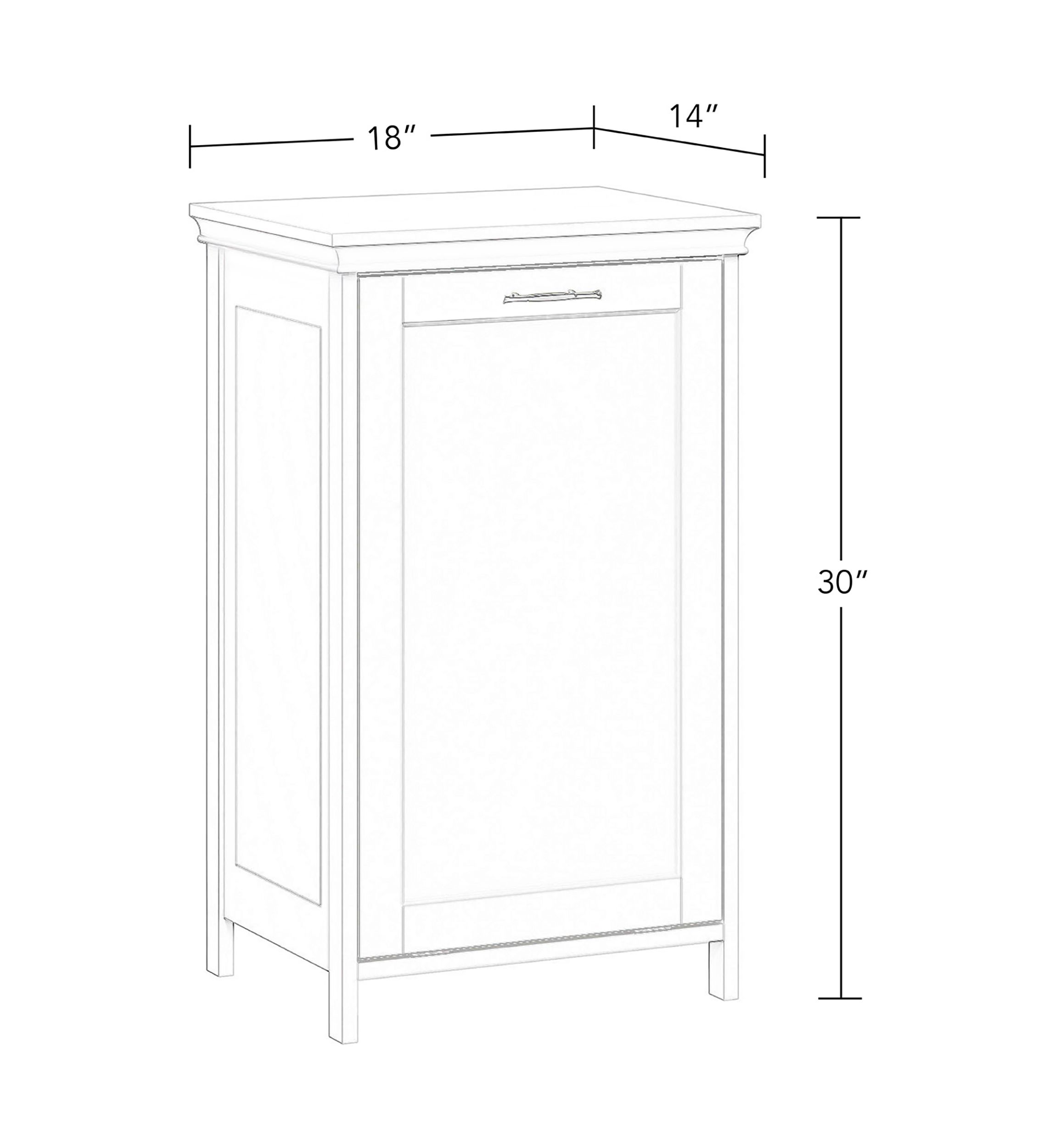 Somerset Tilt Out Laundry Hamper