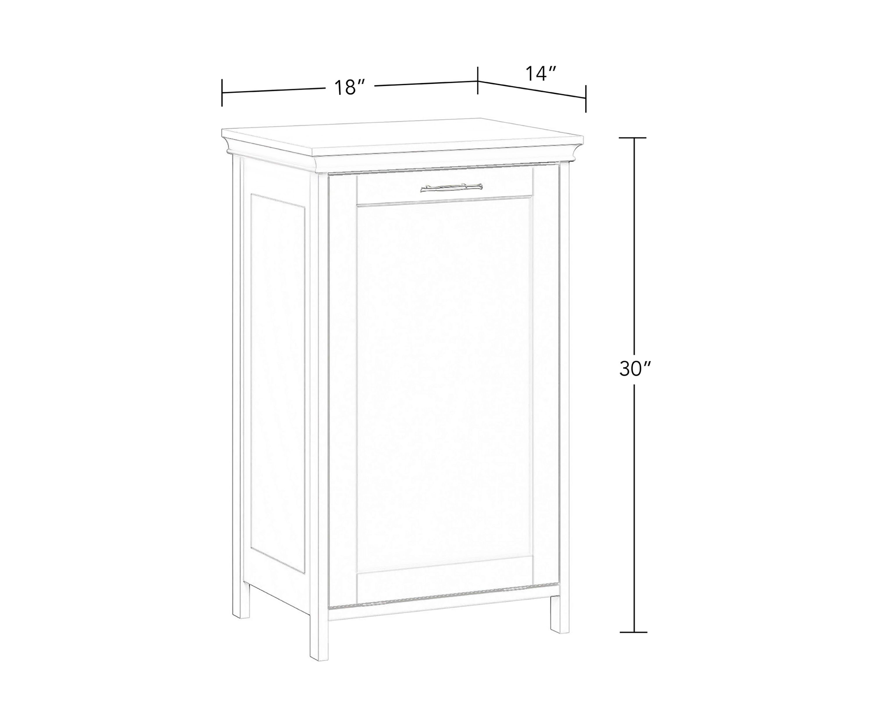 Somerset Tilt Out Laundry Hamper