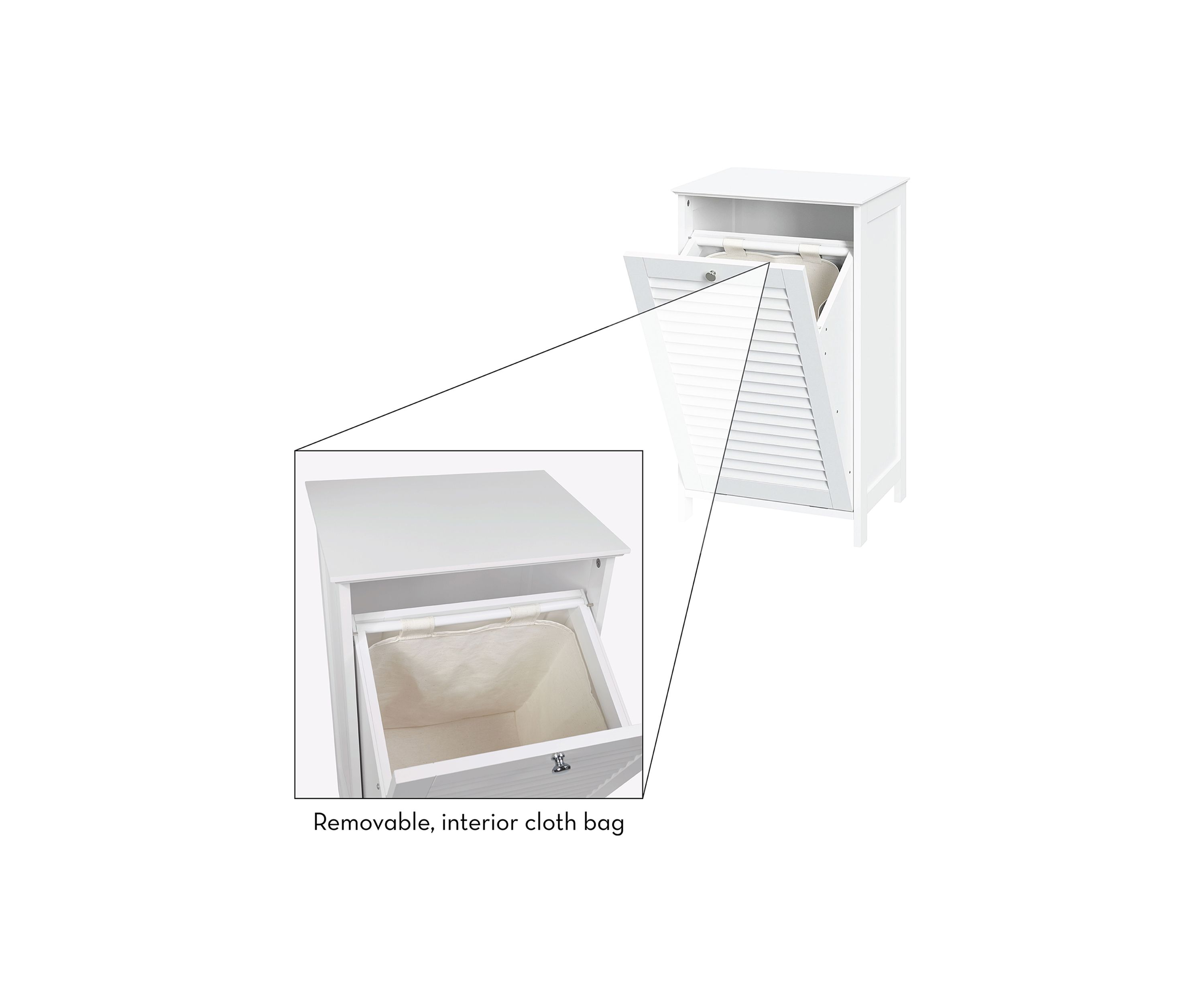 Ellsworth Tilt Out Laundry Hamper