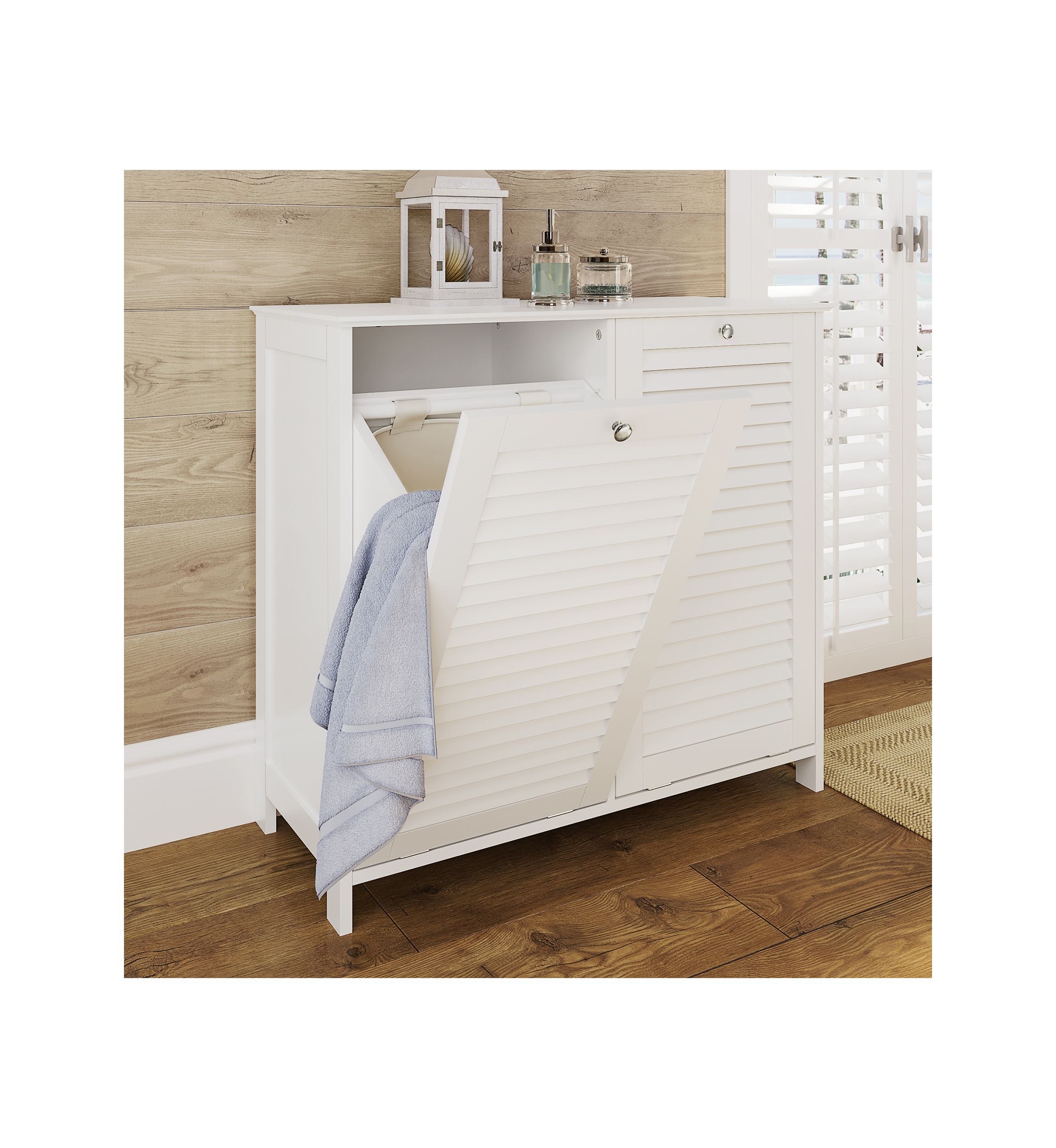 Ellsworth Double Tilt Out Laundry Hamper