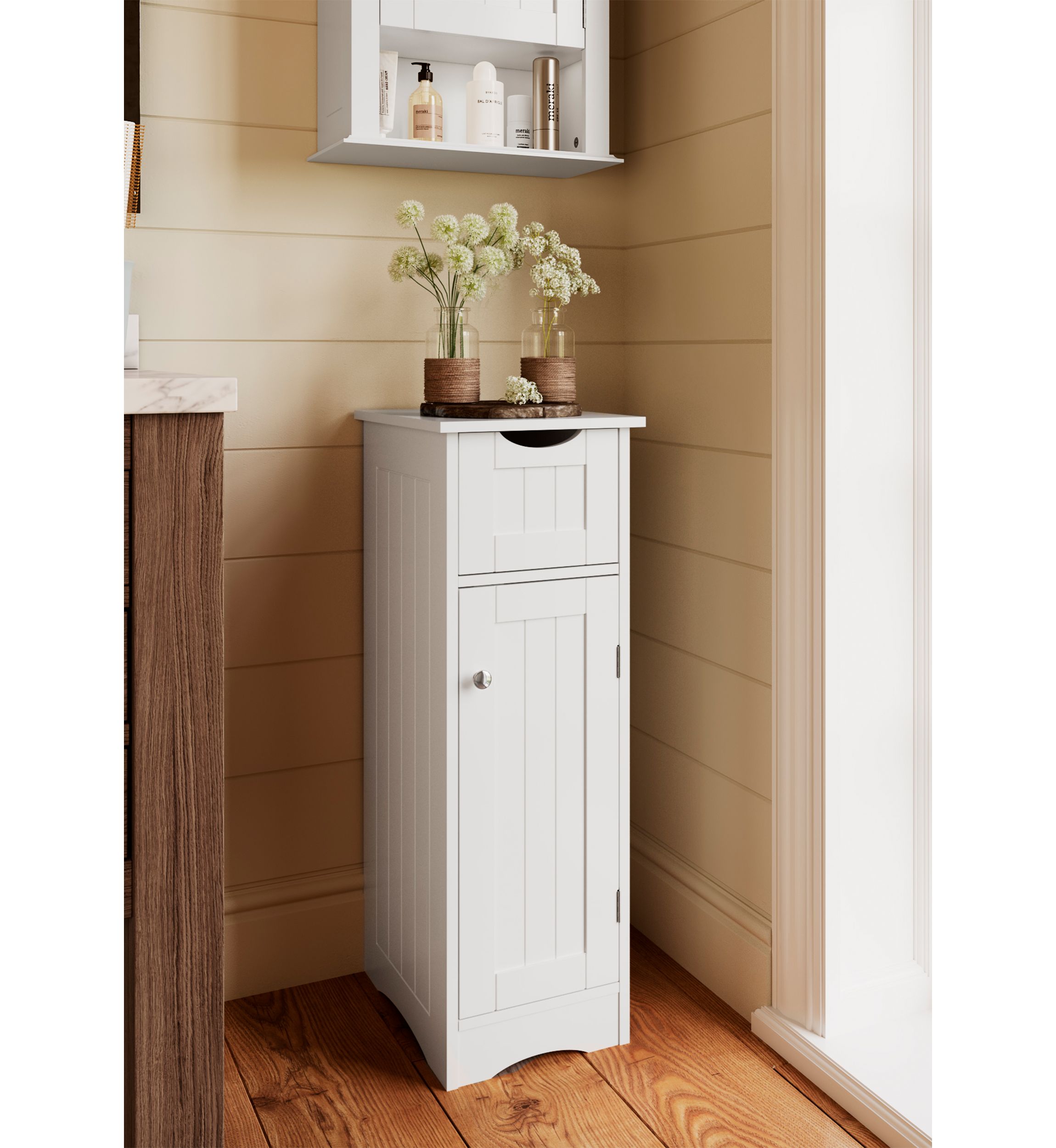Ashland Slim Cabinet with Drawer