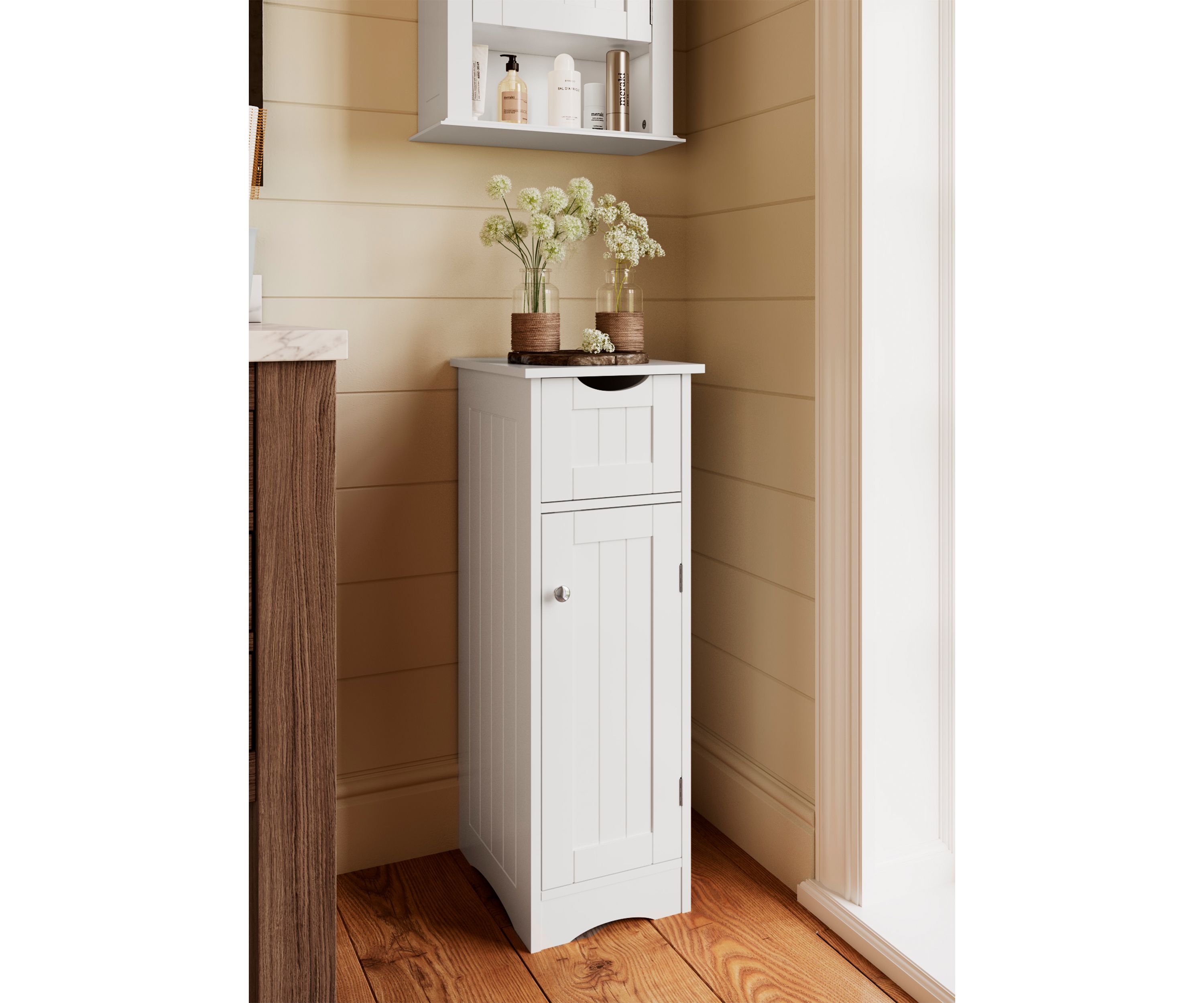 Ashland Slim Cabinet with Drawer