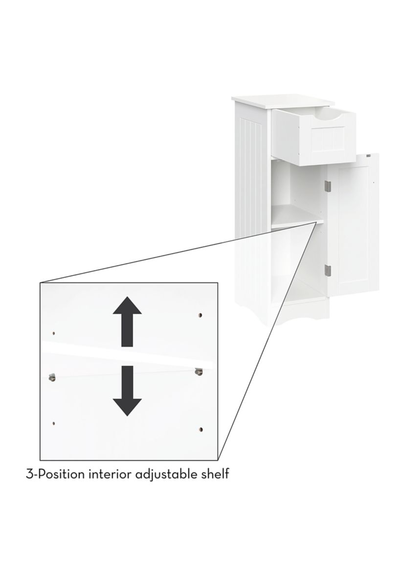 Ashland Slim Cabinet with Drawer