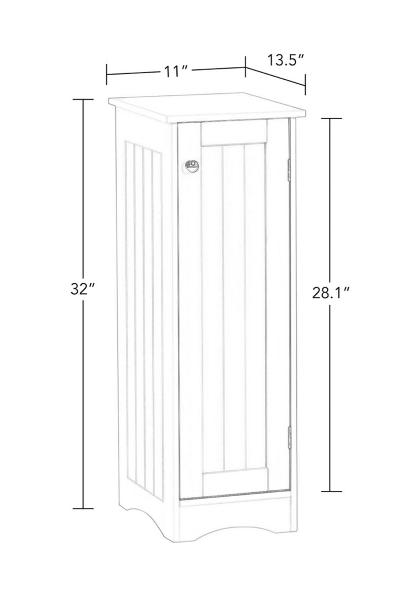 Ashland Slim Single Door Cabinet