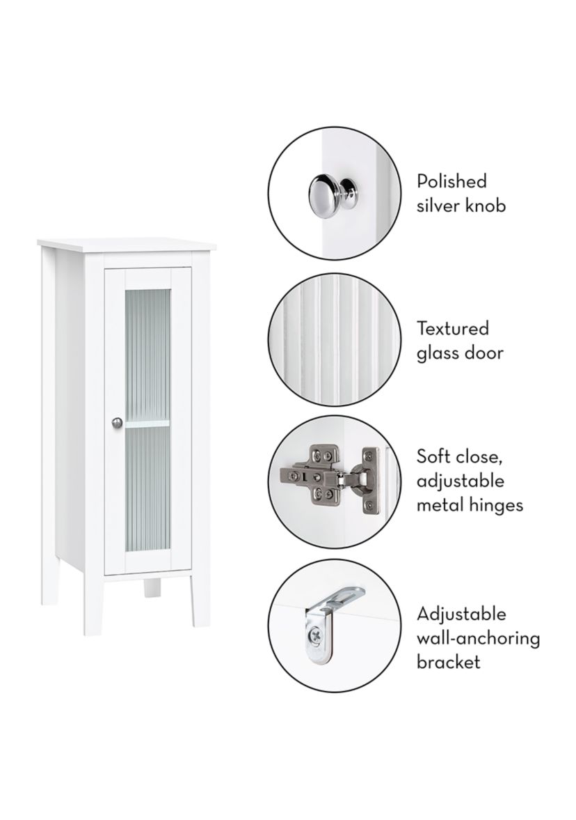 Prescott Slim Single Door Floor Cabinet