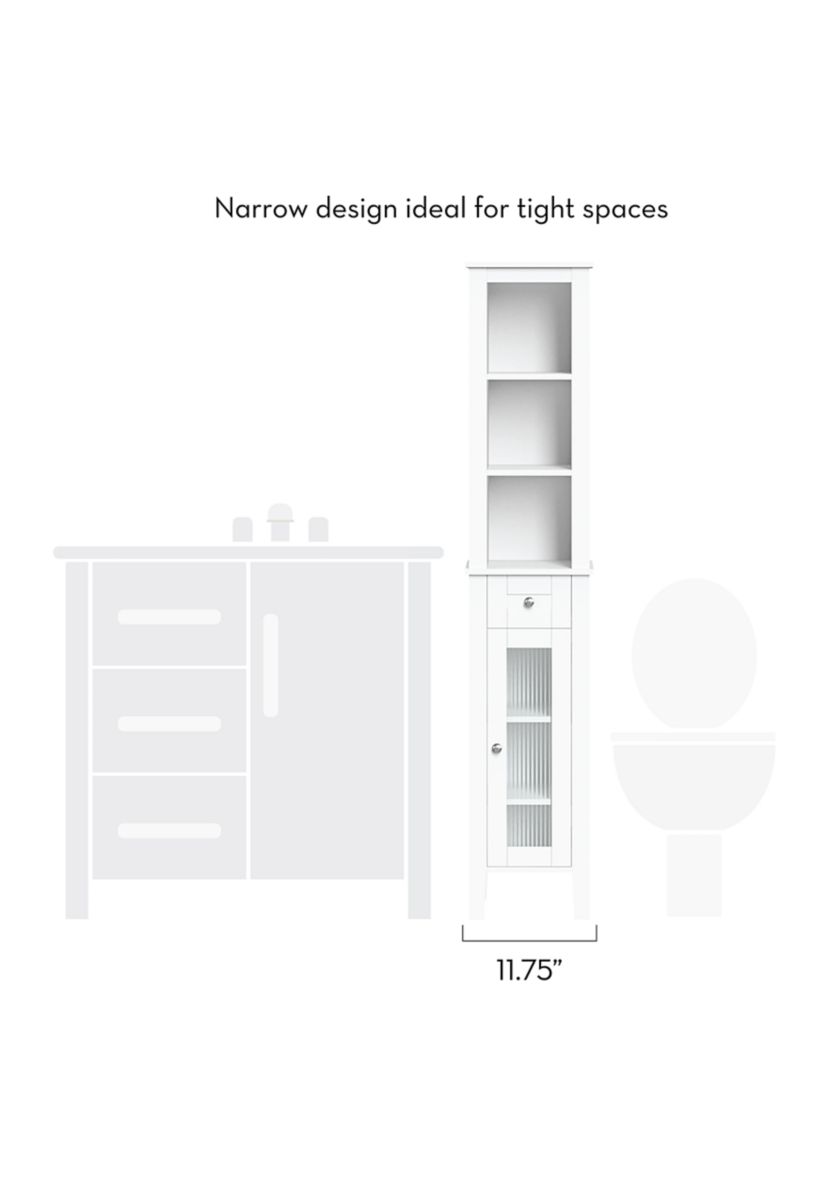 Prescott Slim Tall Cabinet