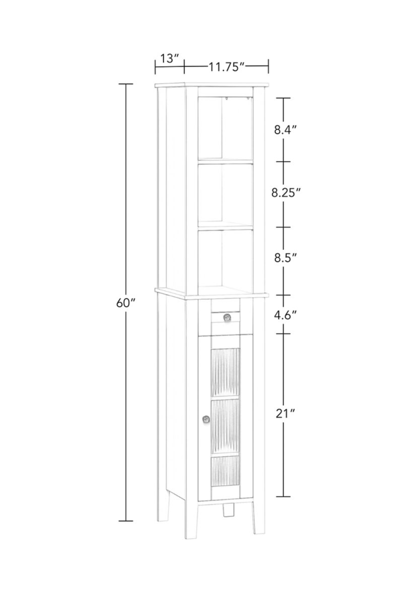 Prescott Slim Tall Cabinet