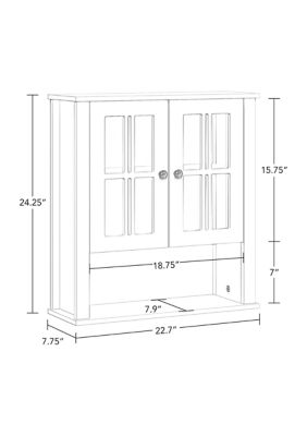 Danbury Two Door Wall Cabinet