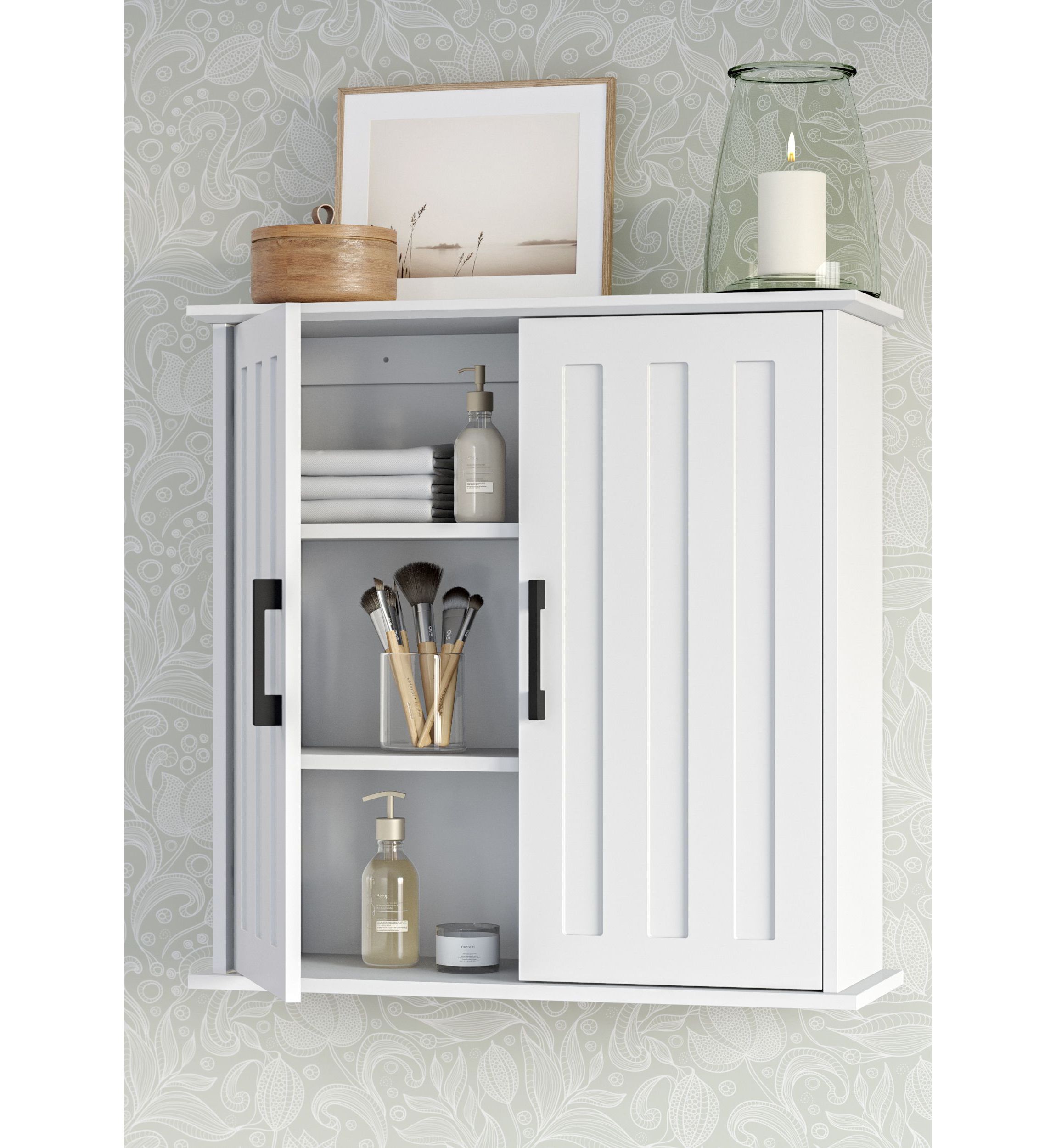 Monroe Two-Door Wall Cabinet