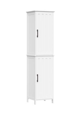RiverRidge Home Monroe Two-Door Tall Cabinet, White