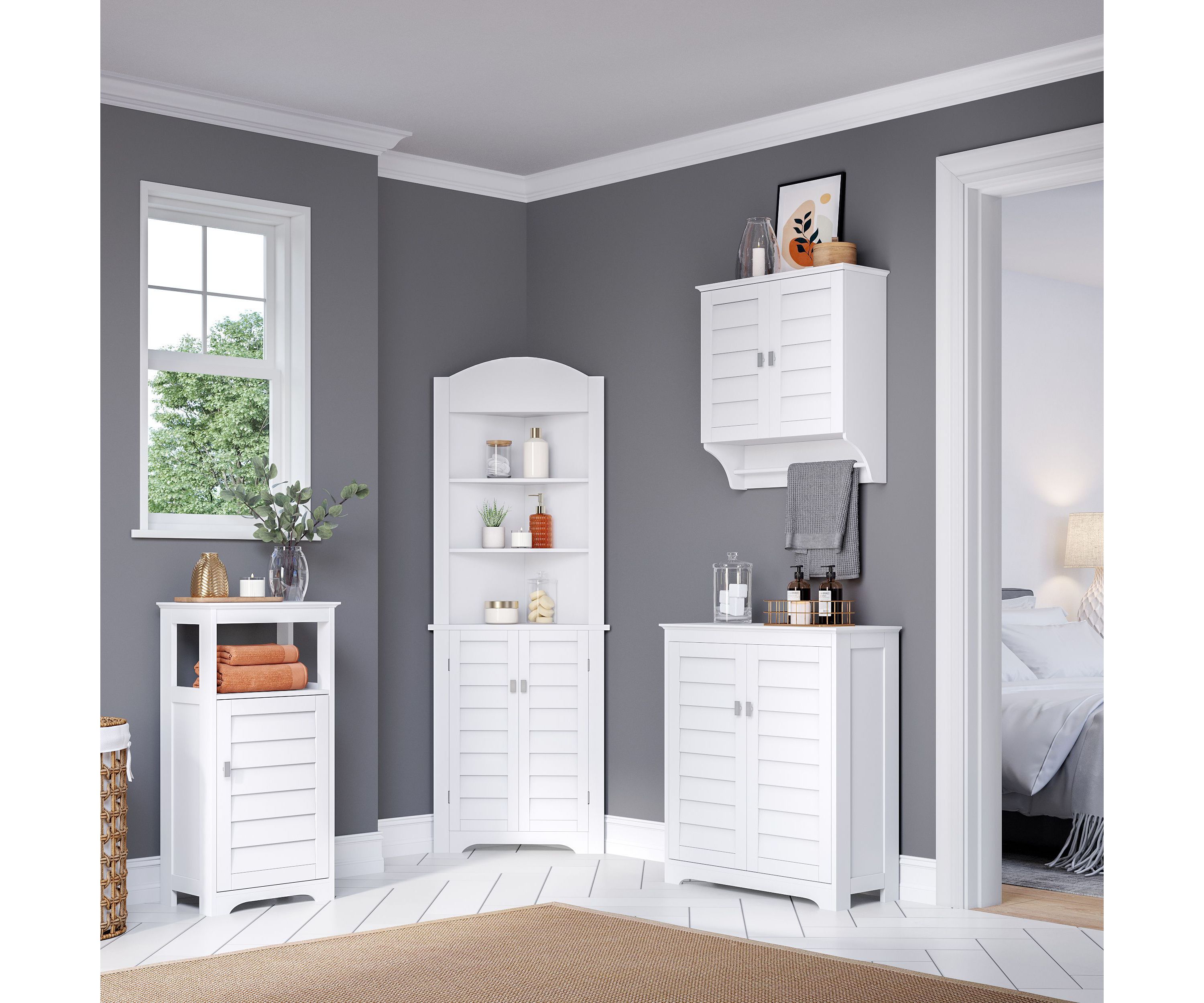 Brookfield Two-Door Wall Cabinet